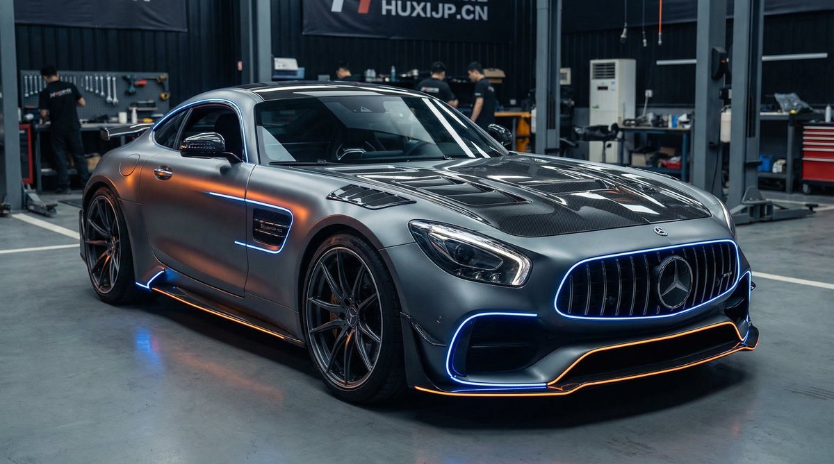 老司机老司机视频-奔驰AMG GT改装全程视频教程